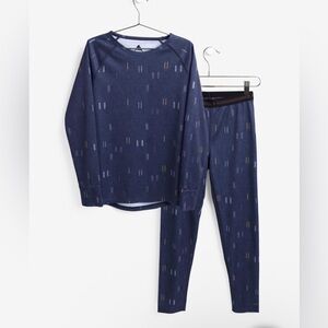 Burton Kids Matching Set in Navy Blue